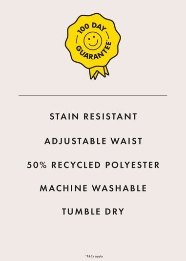 Boys 2 Pack Grey Pull On School Trousers (3-11yrs)