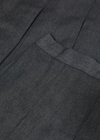 Girls 2 Pack Long Length Box Pleat School Skirts (3-16yrs)