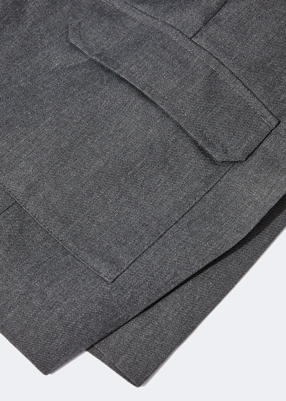 Boys Grey Cargo School Shorts (3-13yrs)