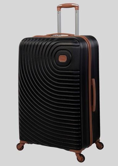 IT Luggage Black Hard Shell Suitcase