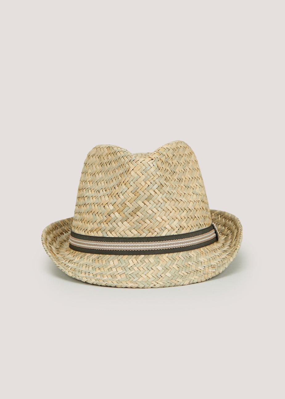 Natural Band Straw Hat