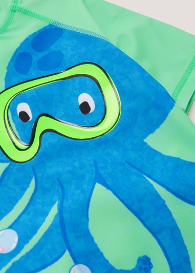 Boys Blue Octopus Swim Set (9mths-6yrs)