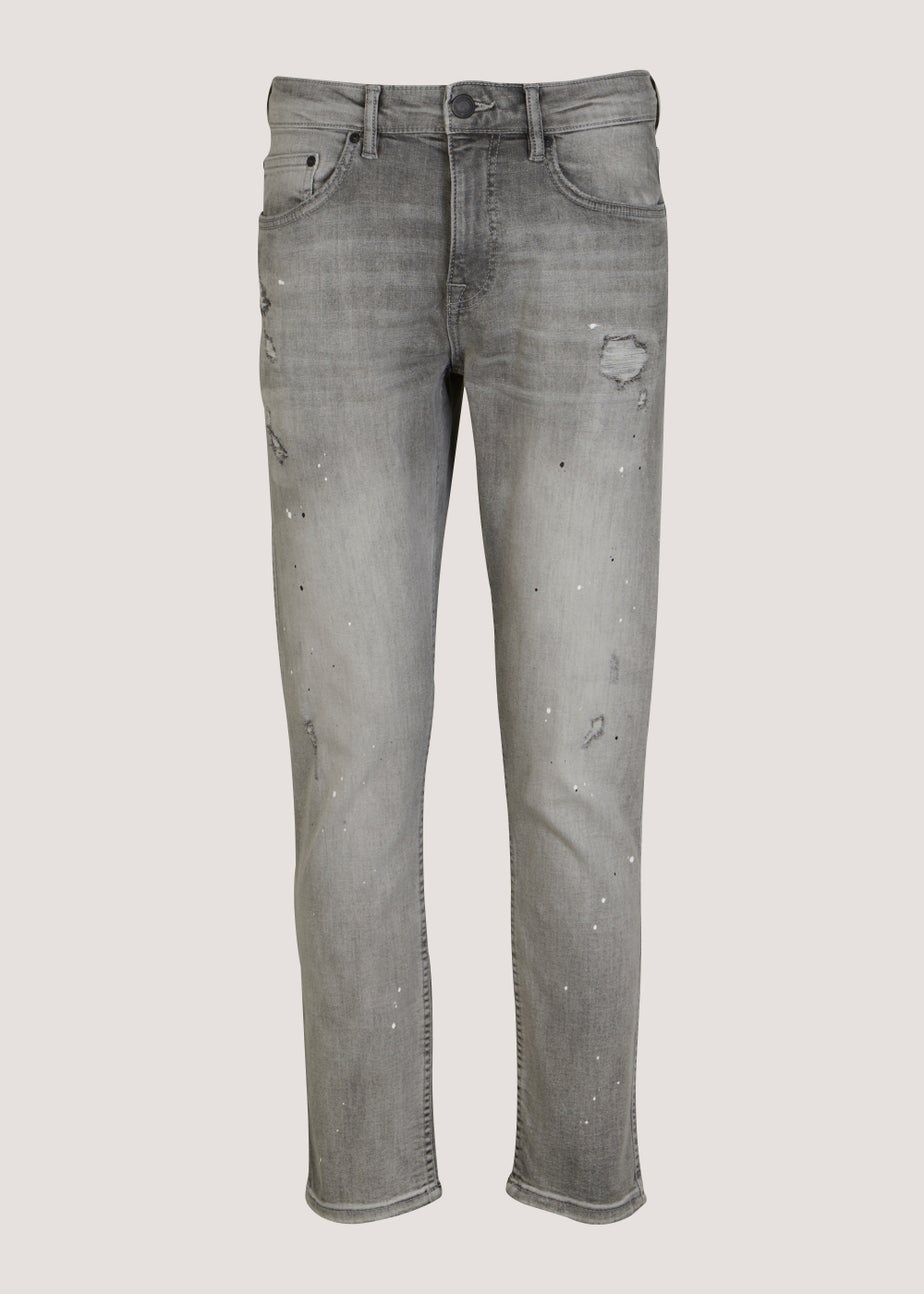 US Athletic Grey Skinny Jeans
