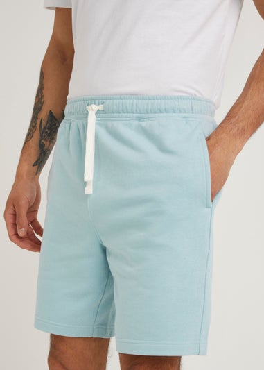 Light Blue Essential Jogger Shorts
