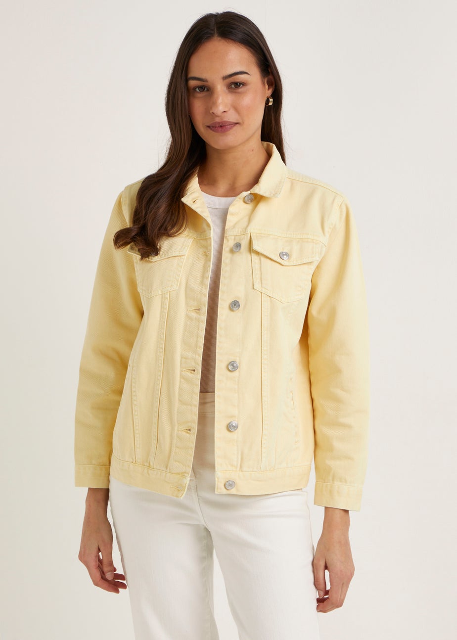 Lemon Oversized Denim Jacket