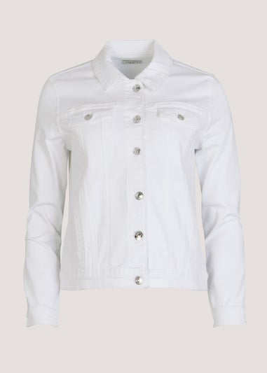 White Denim Jacket