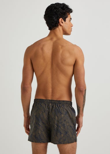 3 Pack Woven Plain & Print Boxers