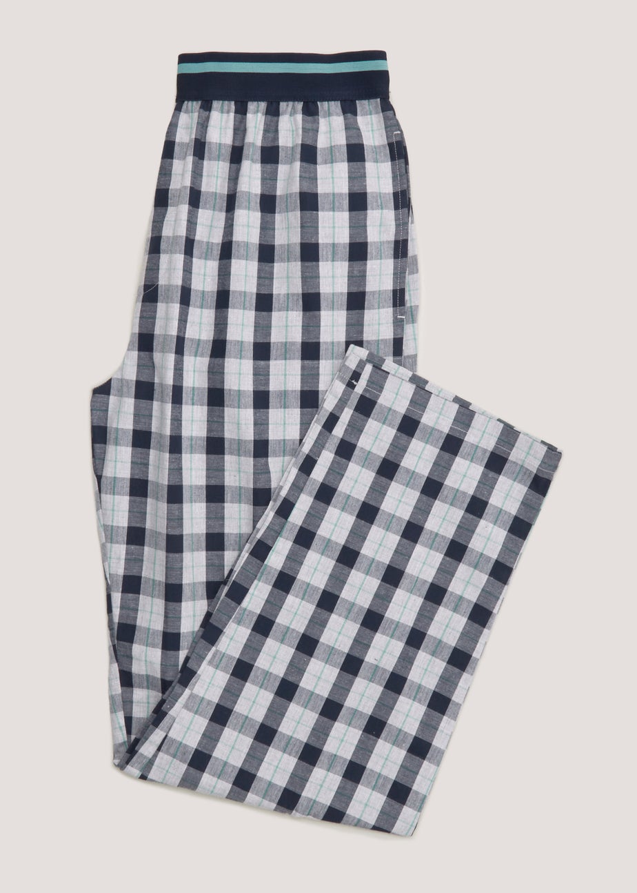 Grey Check Pyjama Bottoms