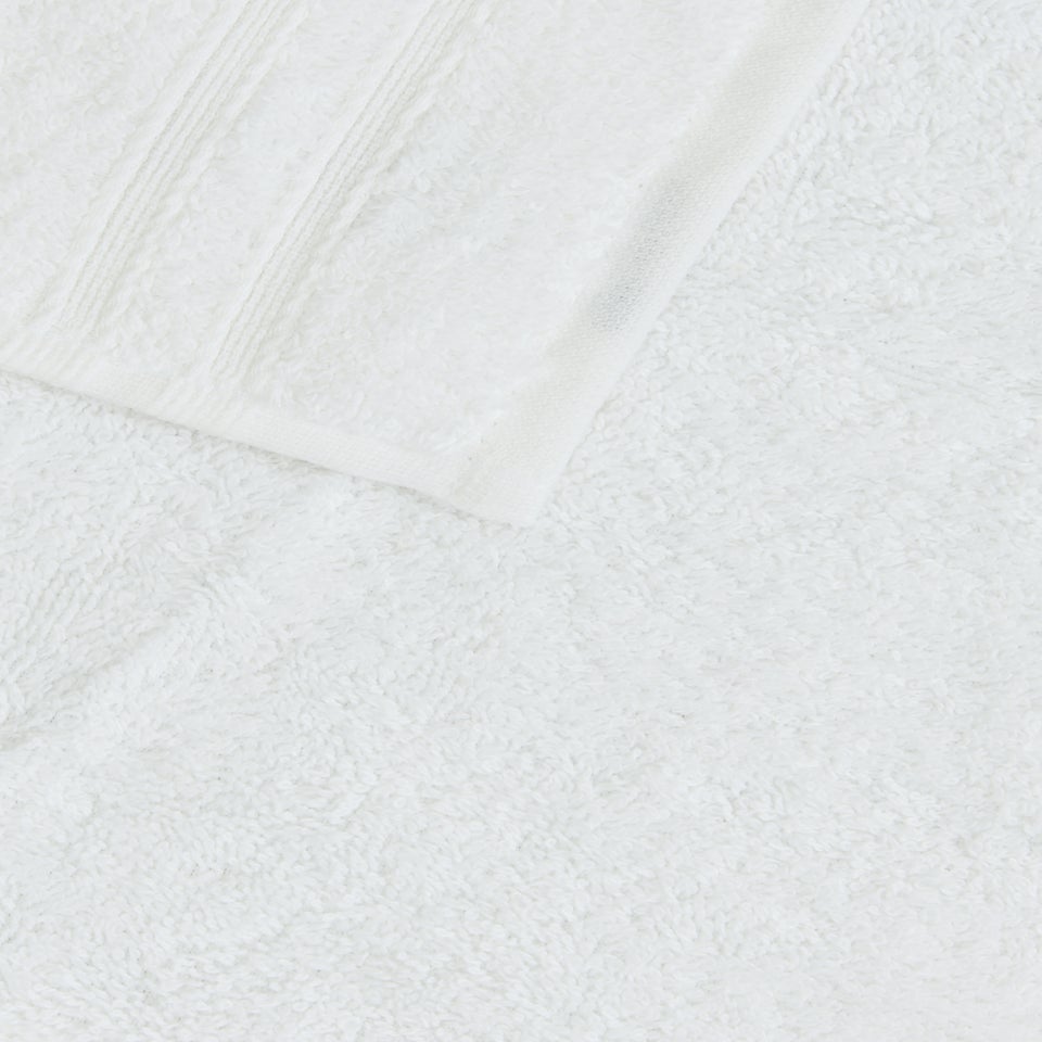 4 Pack White 100% Egyptian Cotton Face Cloths