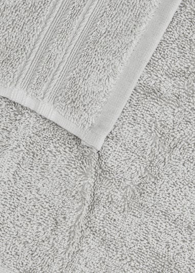 4 Pack Cool Grey 100% Egyptian Cotton Face Cloths