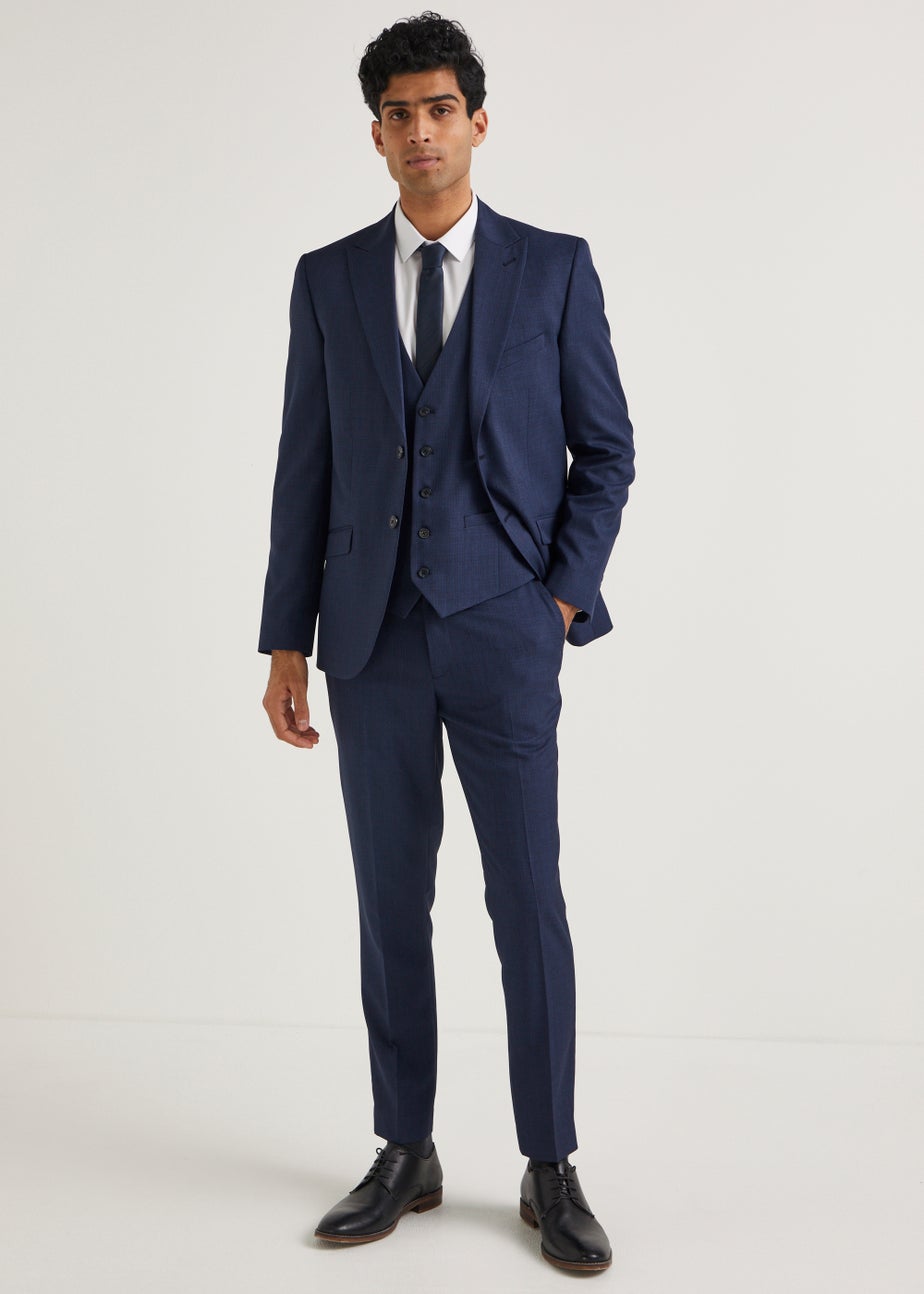 Taylor & Wright Cooper Navy Slim Fit Suit Trousers