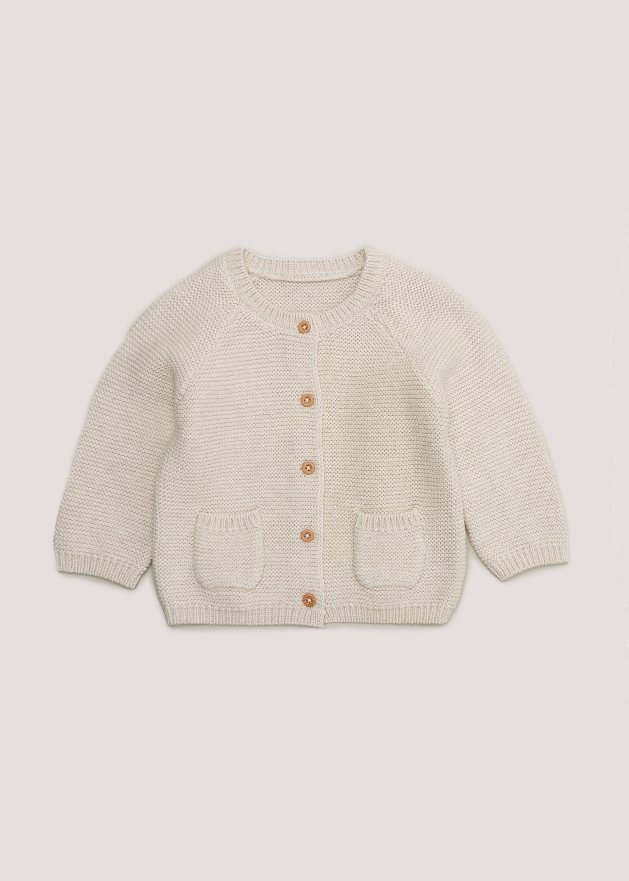 MAATEE&SONS NO B CARDIGAN LIGHT BEIGE Jane cardigan