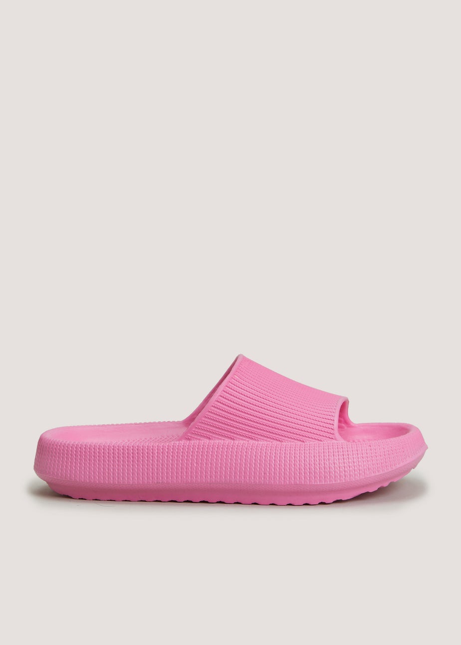 Pink Chunky Sliders Matalan