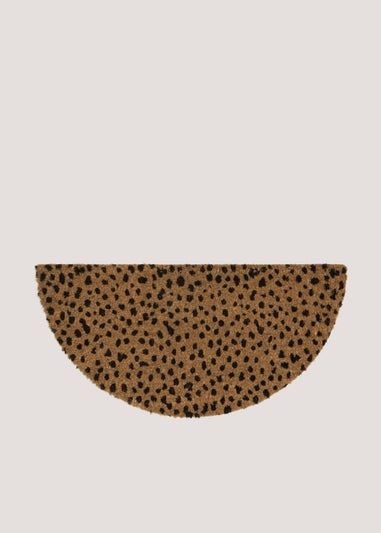Dash Print Semi Circle Doormat