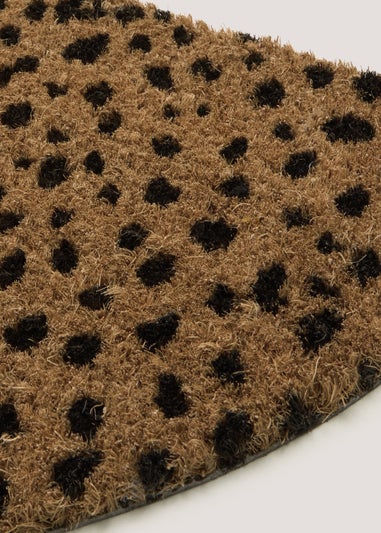 Dash Print Semi Circle Doormat