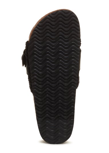 Rocket Dog Alma Black Cord Sliders