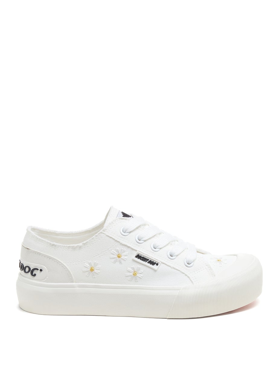 Rocket Dog Jazzin Plus Black Daisy Sneakers