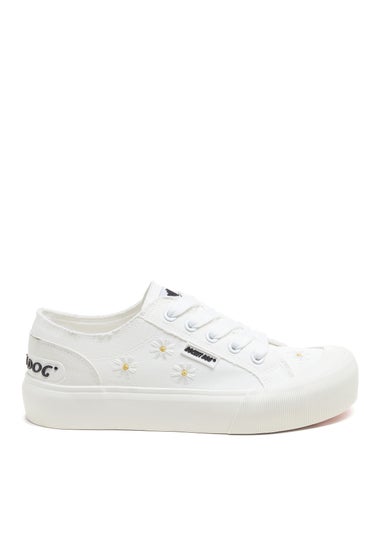 Rocket Dog Jazzin Plus Black Daisy Sneakers