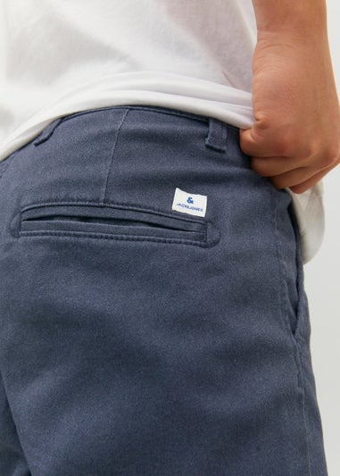 Jack & Jones Junior Navy Marco Dave Trousers (6-16yrs)