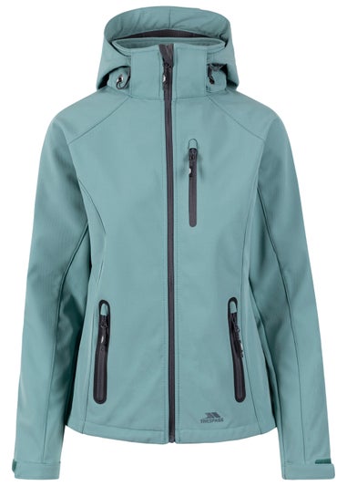 Trespass Bela II Teal Soft Shell Jacket