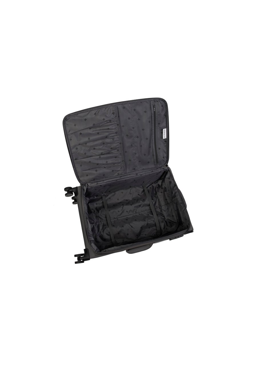 IT Luggage Precursor Grey Suitcase