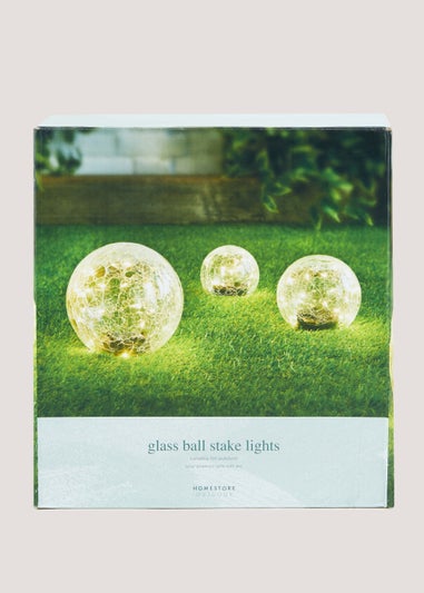 3 Pack Crackle Solar Balls