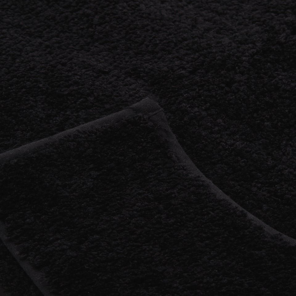 Black Quick Dry Bath & Pedestal Mat