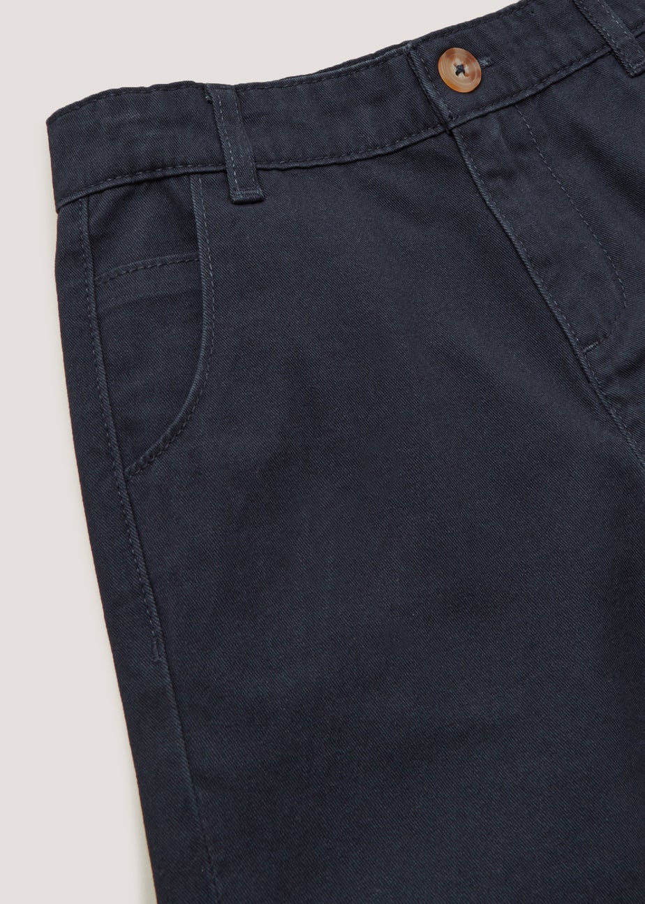 Boys Navy Chino Shorts (4-13yrs)