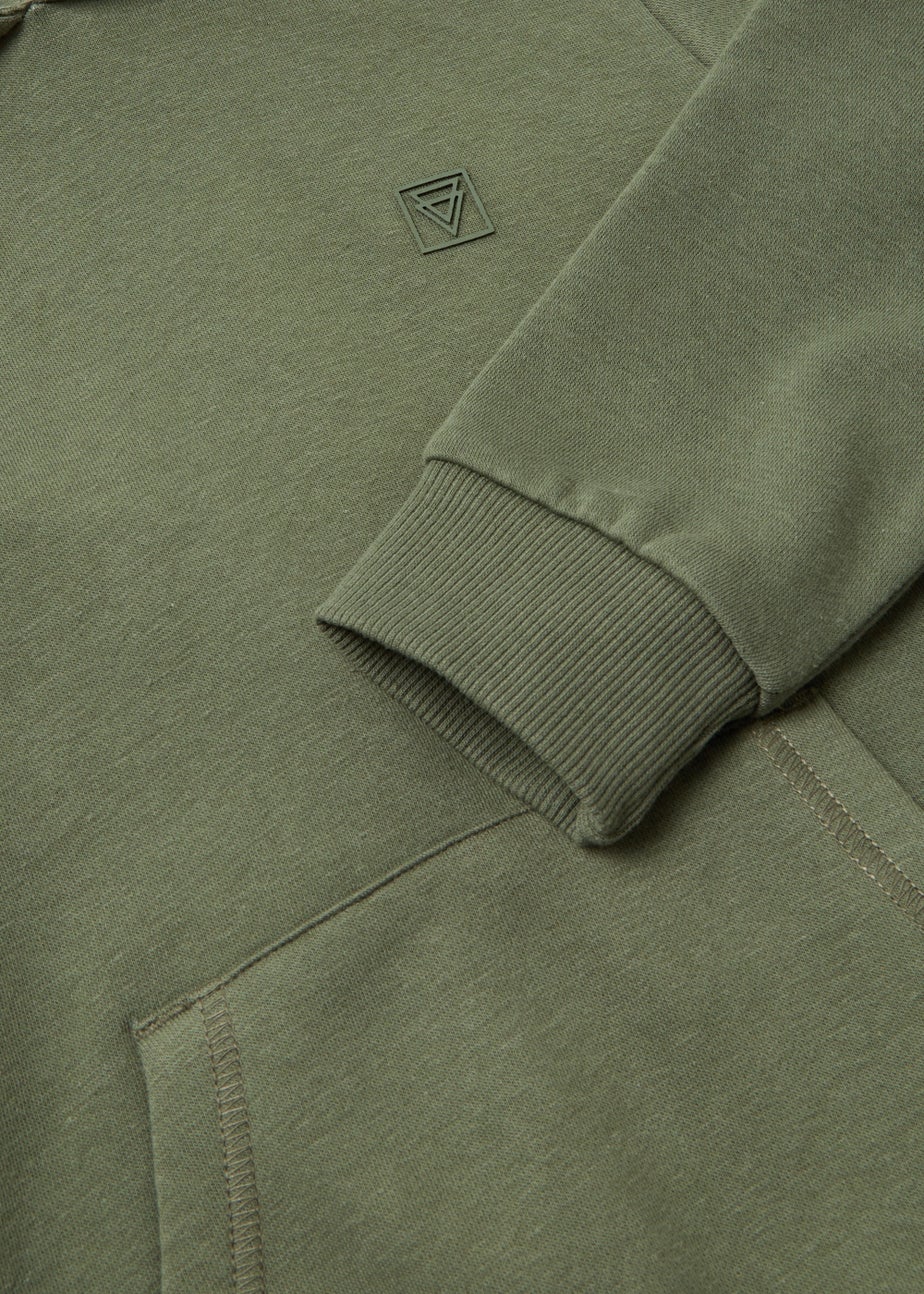 Boys Khaki Mesh Hoodie (4-15yrs)