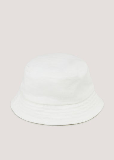 White Bucket Hat