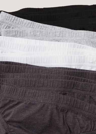 Boys 10 Pack Black Briefs (2-13yrs)