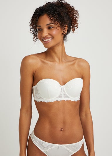 Cream Lace Multiway Bridal Bra