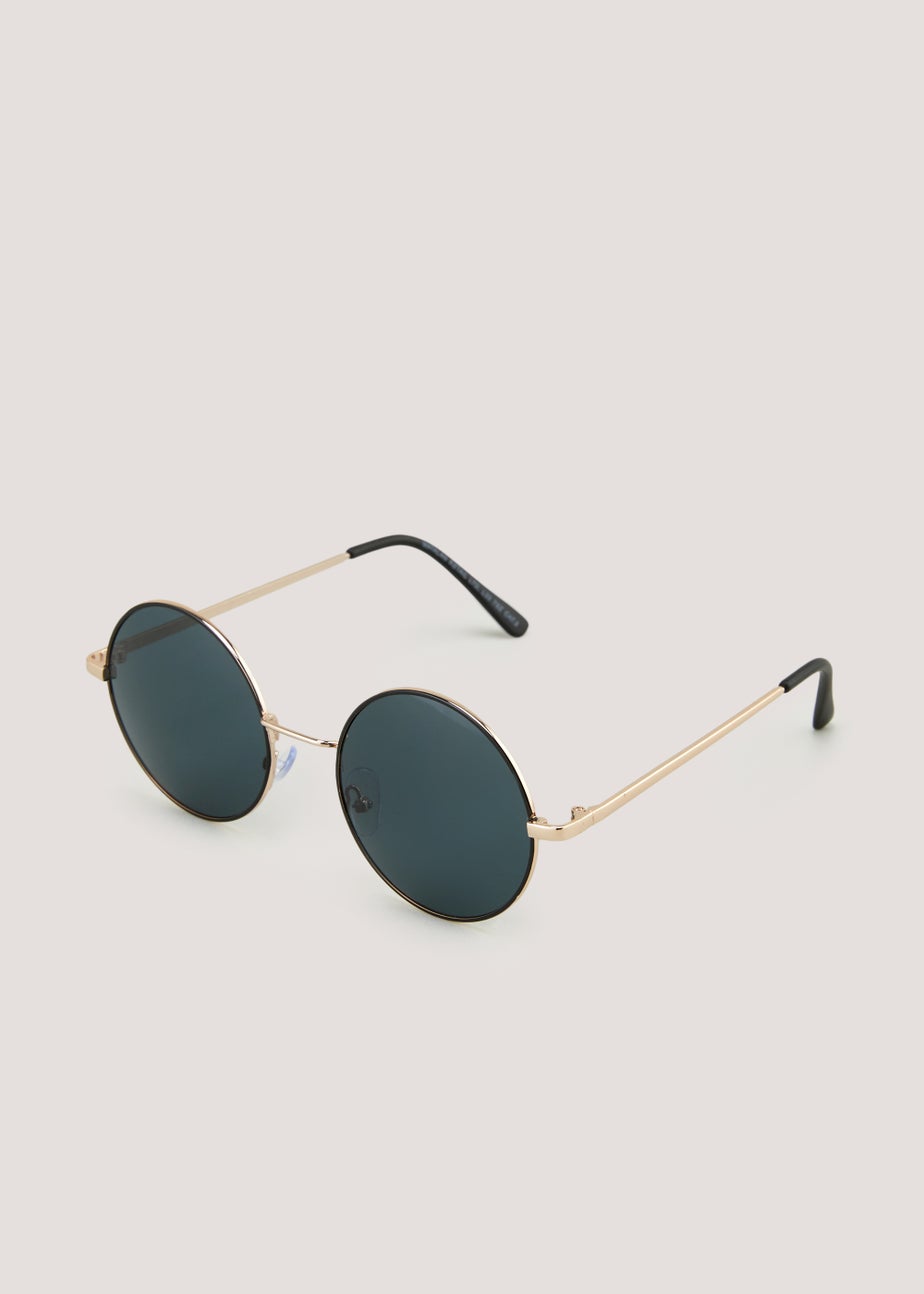 Black Round Sunglasses
