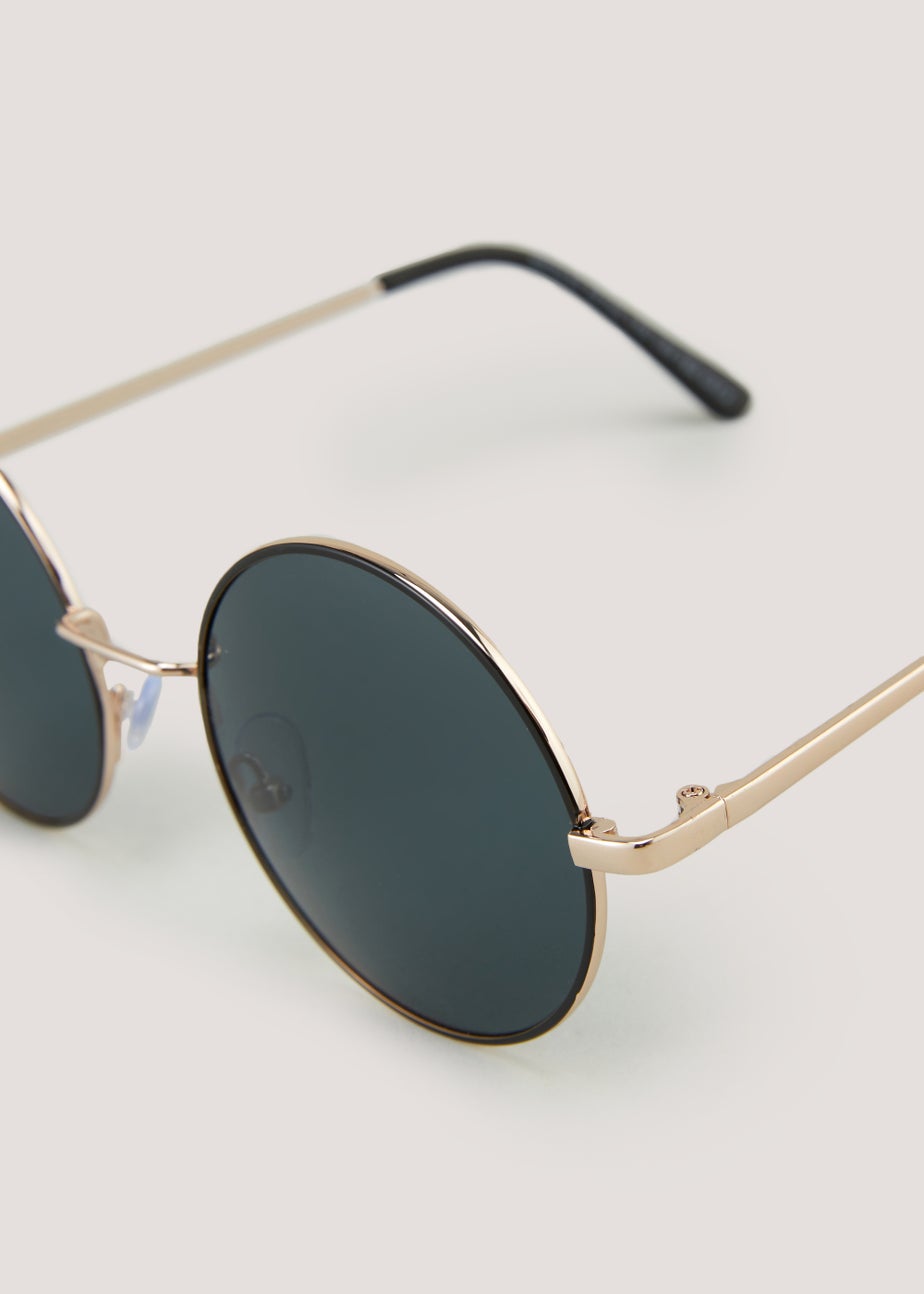 Black Round Sunglasses