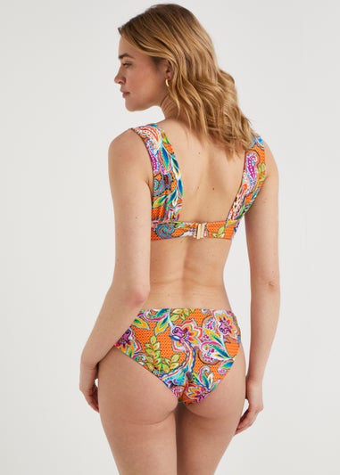 Be Beau Multicoloured Paisley Bikini Bottoms