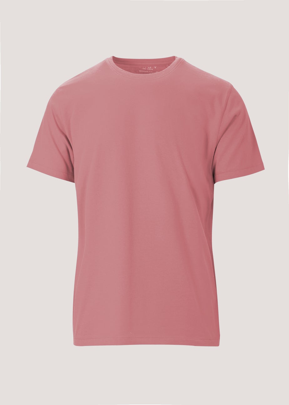 Pink Essential Crew Neck T-Shirt
