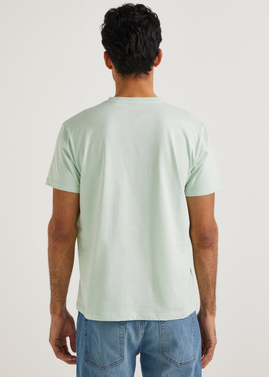 Mint Green Essential V-Neck T-Shirt