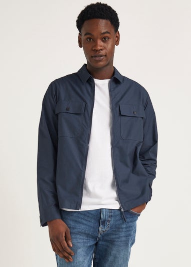 Navy Zip Up Jacket