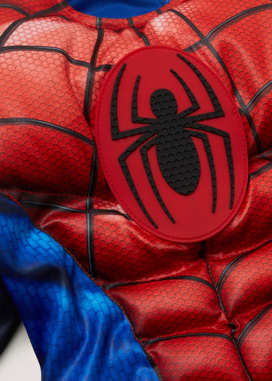 Kids Marvel Blue & Red Spider-Man Fancy Dress Costume (3-9yrs)