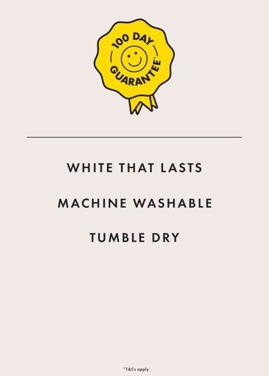 Girls White Jersey School Polo Shirt (3-13yrs)