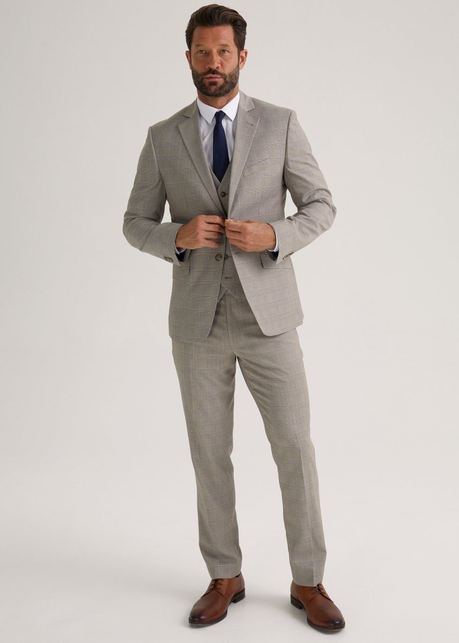 Taylor & Wright Gibson Brown Slim Fit Suit Jacket