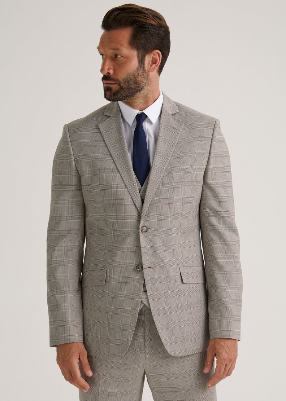 Taylor & Wright Gibson Brown Slim Fit Suit Jacket