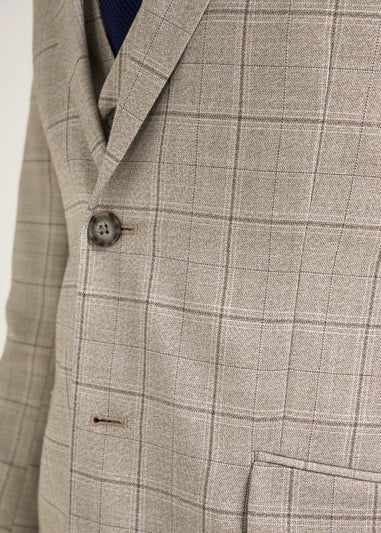 Taylor & Wright Hoffman Brown Tailored Fit Suit Jacket
