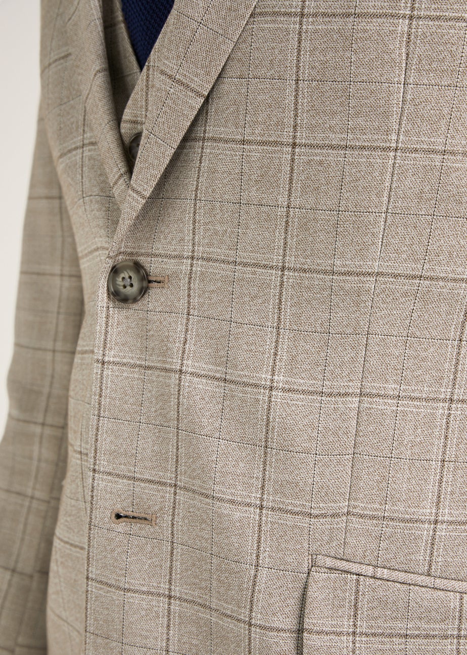 Taylor & Wright Hoffman Brown Tailored Fit Suit Jacket