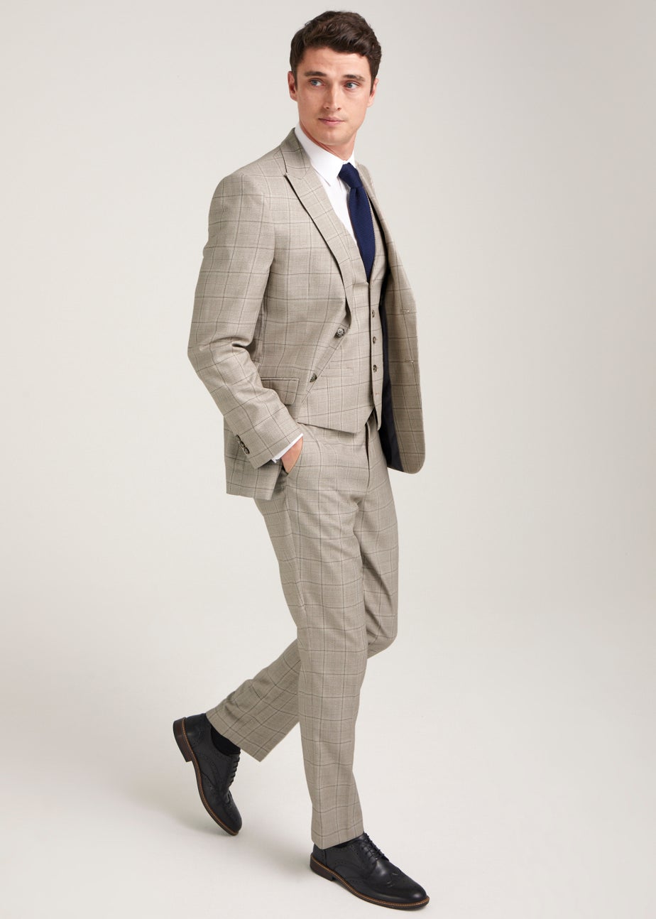 Taylor & Wright Hoffman Brown Tailored Fit Suit Jacket