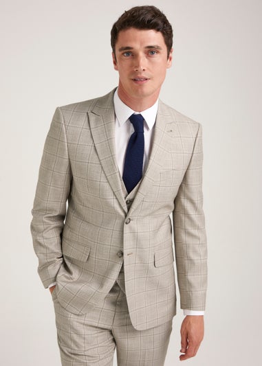 Taylor & Wright Hoffman Brown Tailored Fit Suit Jacket