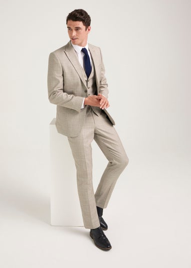 Taylor & Wright Hoffman Brown Suit Waistcoat