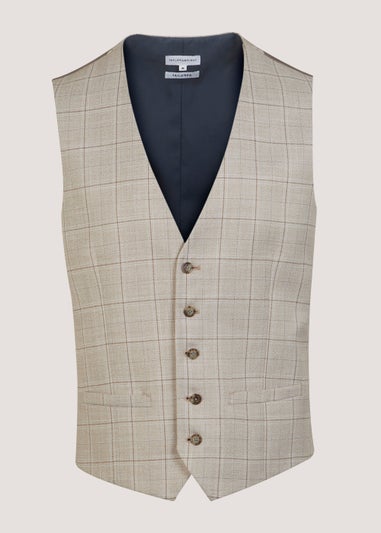 Taylor & Wright Hoffman Brown Suit Waistcoat