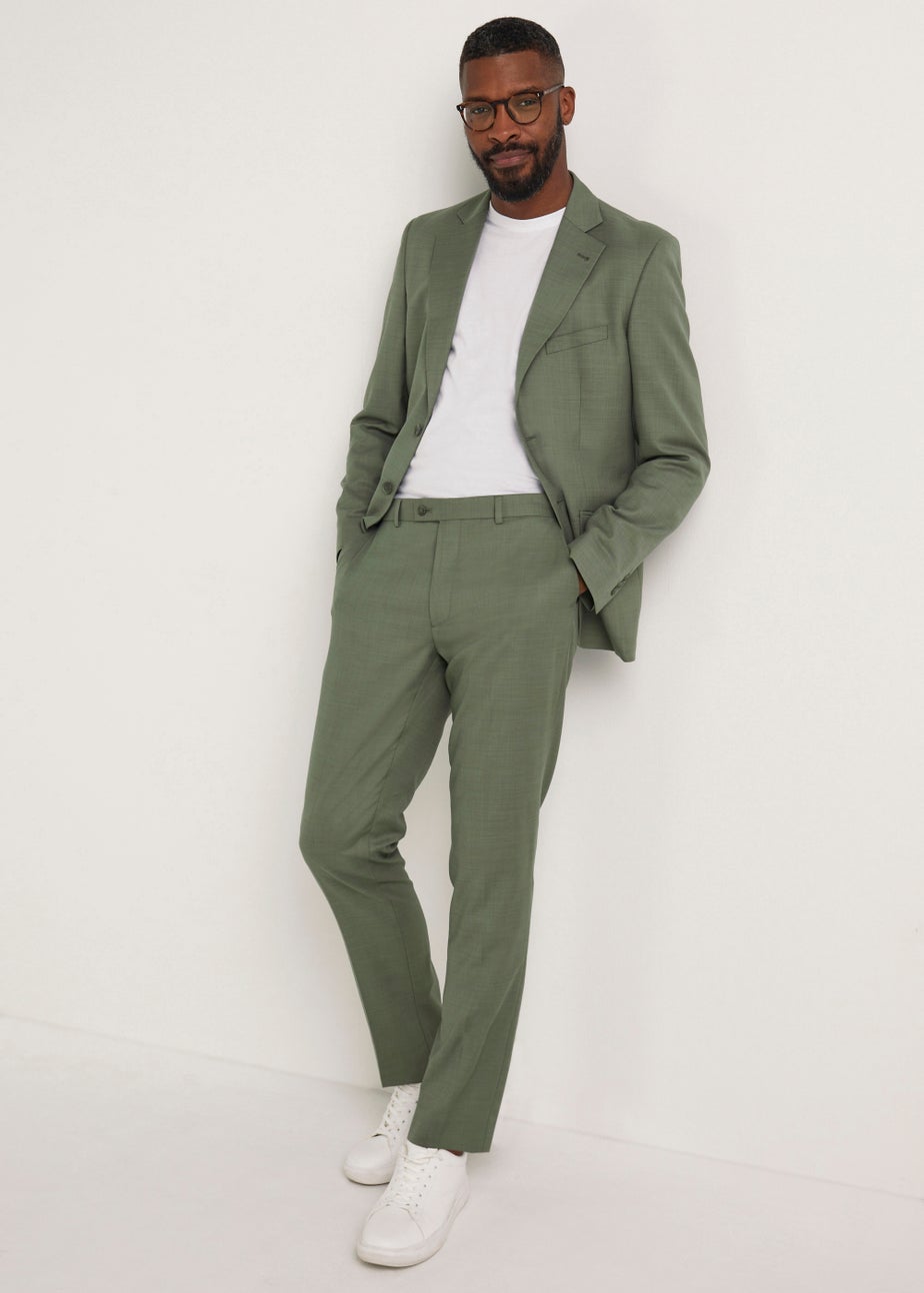 Taylor & Wright Eastwood Olive Slim Fit Suit Jacket