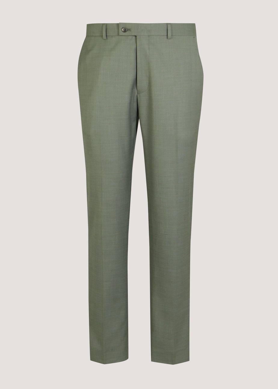 Taylor & Wright Eastwood Olive Slim Fit Suit Trousers